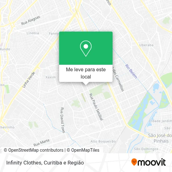 Infinity Clothes mapa