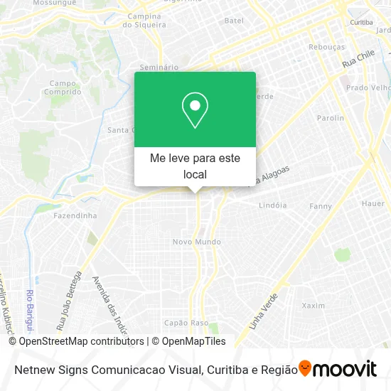 Netnew Signs Comunicacao Visual mapa