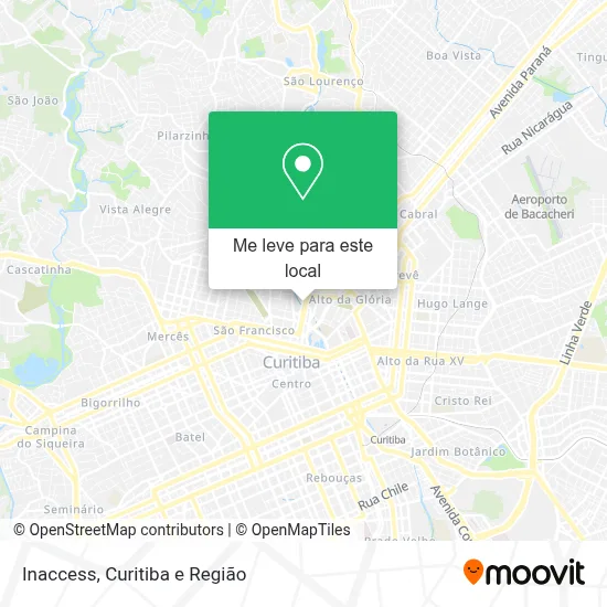 Inaccess mapa