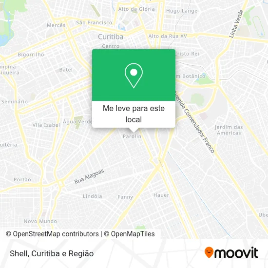Shell mapa