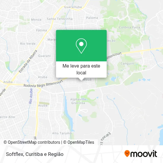 Softflex mapa