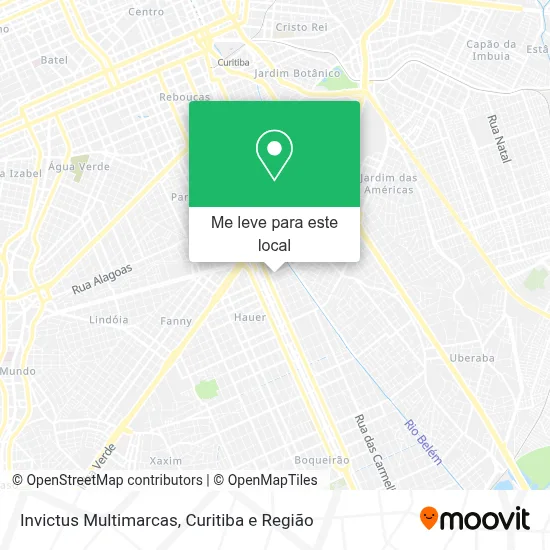 Invictus Multimarcas mapa