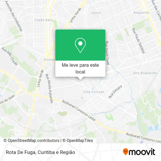 Rota De Fuga mapa