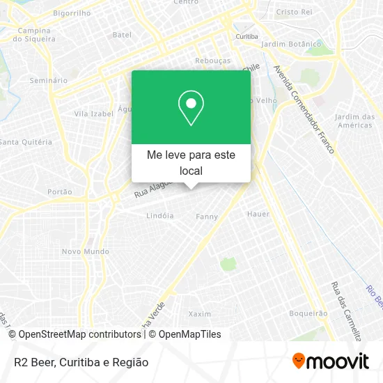 R2 Beer mapa