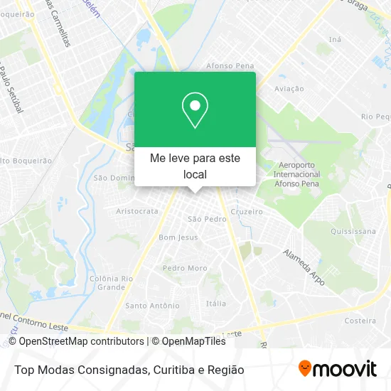 Top Modas Consignadas mapa