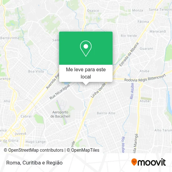 Roma mapa