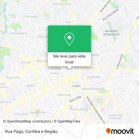 Rua Pagu mapa