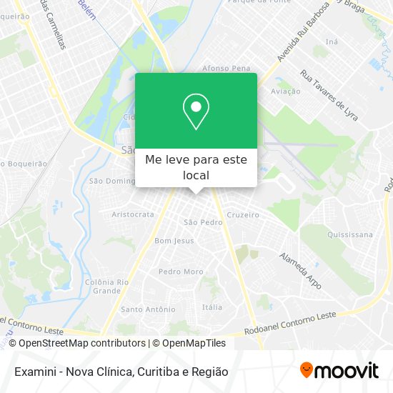 Examini - Nova Clínica mapa