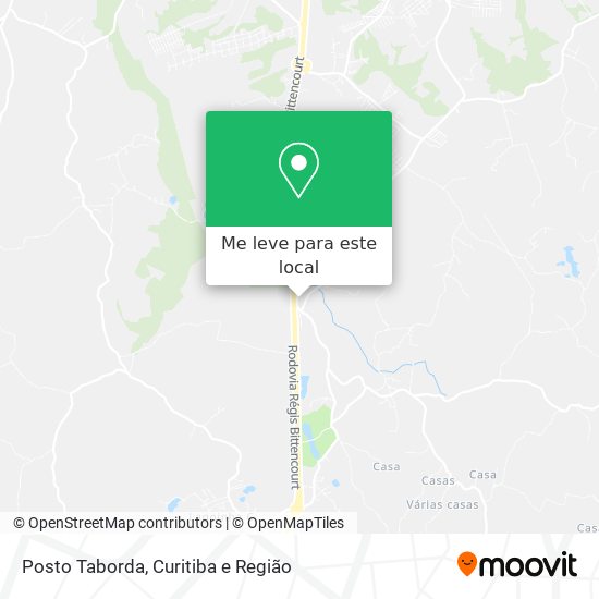 Posto Taborda mapa
