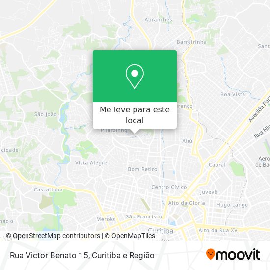 Rua Victor Benato 15 mapa