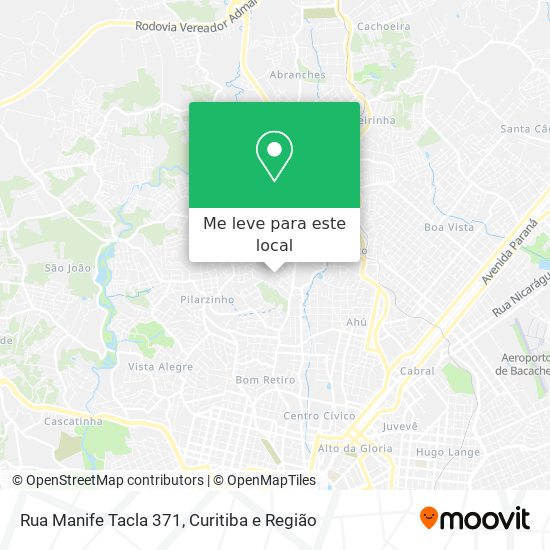 Rua Manife Tacla 371 mapa