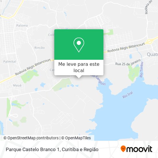 Parque Castelo Branco 1 mapa