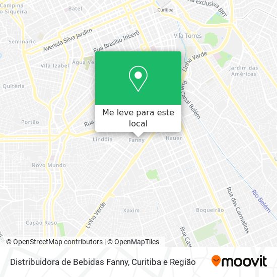 Distribuidora de Bebidas Fanny mapa