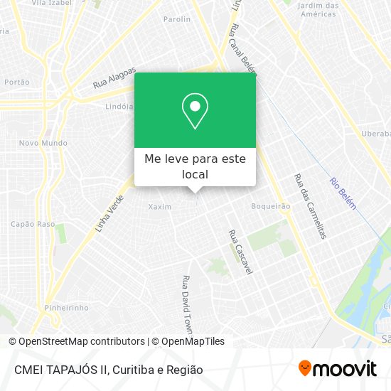 CMEI TAPAJÓS II mapa