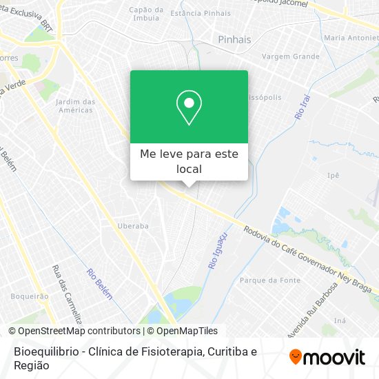 Bioequilibrio - Clínica de Fisioterapia mapa