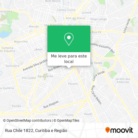 Rua Chile 1822 mapa