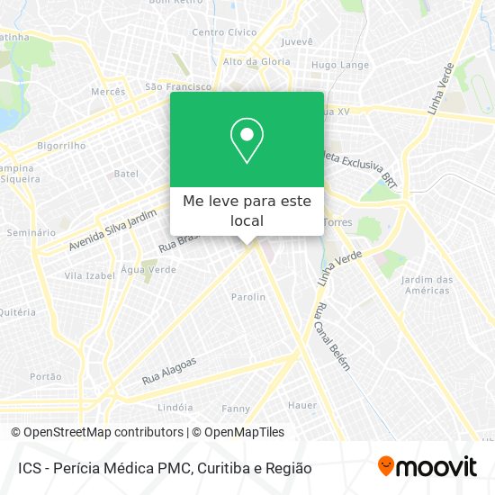ICS - Perícia Médica PMC mapa