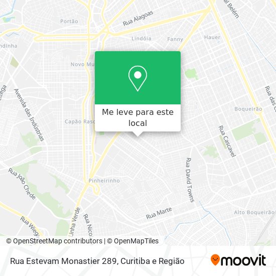 Rua Estevam Monastier 289 mapa