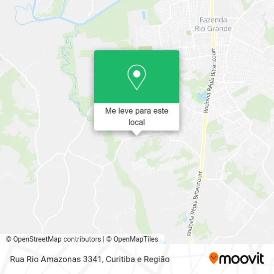 Rua Rio Amazonas 3341 mapa