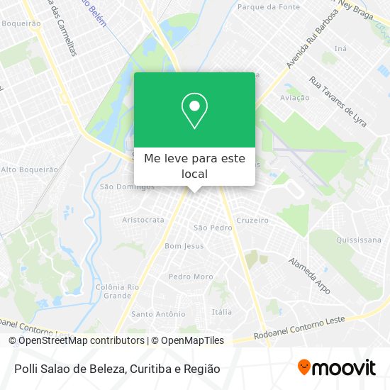 Polli Salao de Beleza mapa