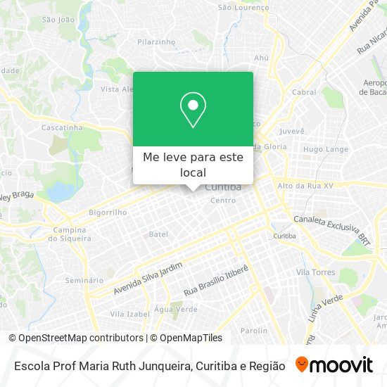 Escola Prof Maria Ruth Junqueira mapa