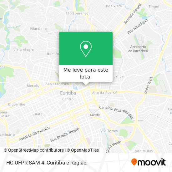 HC UFPR SAM 4 mapa