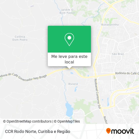 CCR Rodo Norte mapa