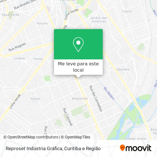 Reproset Indústria Gráfica mapa