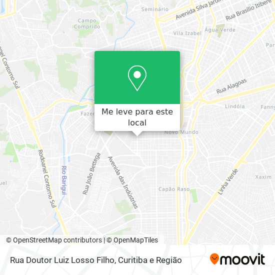 Rua Doutor Luiz Losso Filho mapa