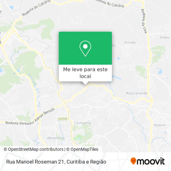 Rua Manoel Roseman 21 mapa
