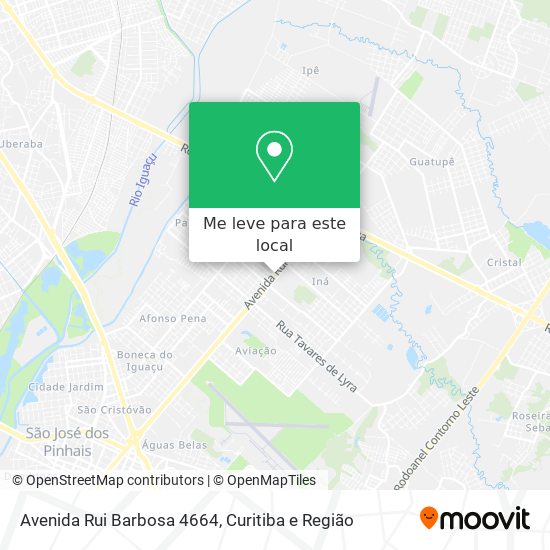 Avenida Rui Barbosa 4664 mapa