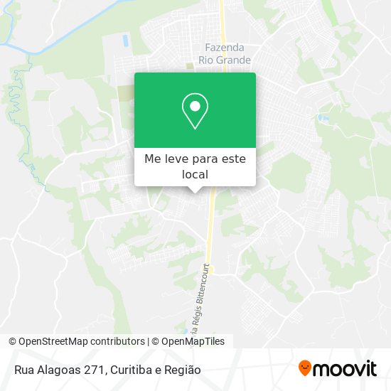 Rua Alagoas 271 mapa