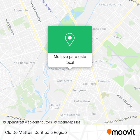 Clô De Mattos mapa