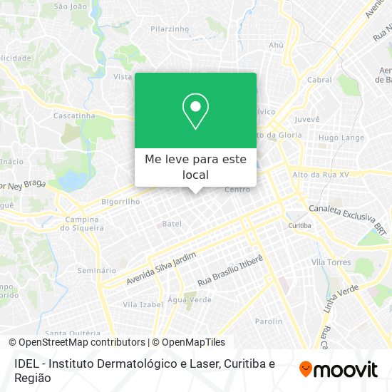 IDEL - Instituto Dermatológico e Laser mapa