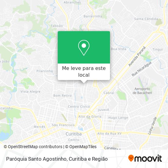 Paróquia Santo Agostinho mapa