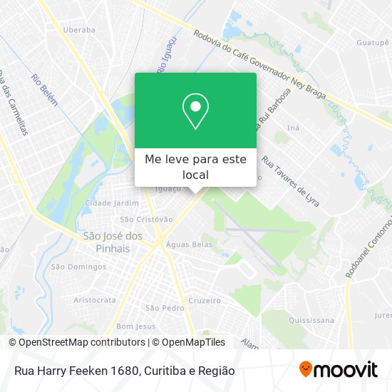 Rua Harry Feeken 1680 mapa