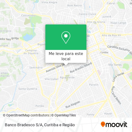 Banco Bradesco S/A mapa