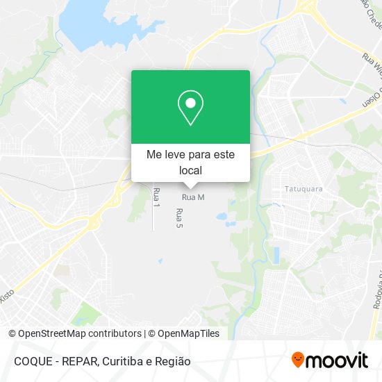 COQUE - REPAR mapa