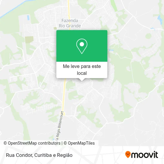 Rua Condor mapa