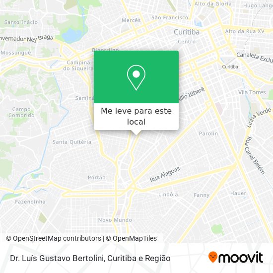 Dr. Luís Gustavo Bertolini mapa