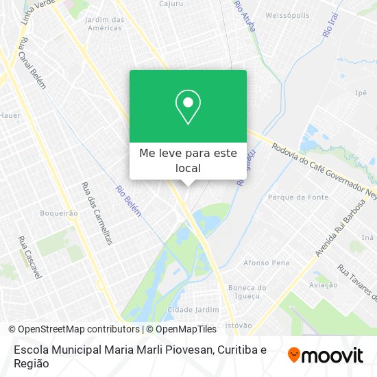 Escola Municipal Maria Marli Piovesan mapa