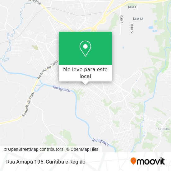 Rua Amapá 195 mapa