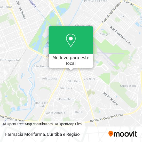 Farmácia Morifarma mapa