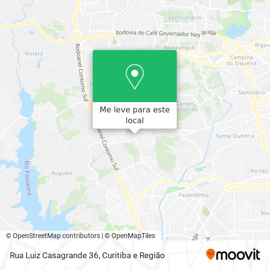 Rua Luiz Casagrande 36 mapa