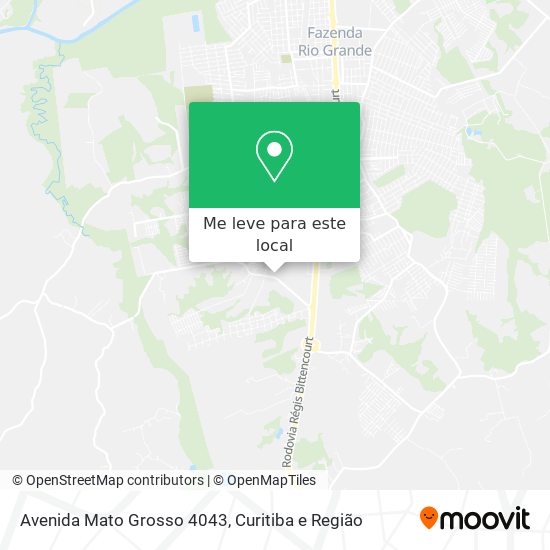 Avenida Mato Grosso 4043 mapa