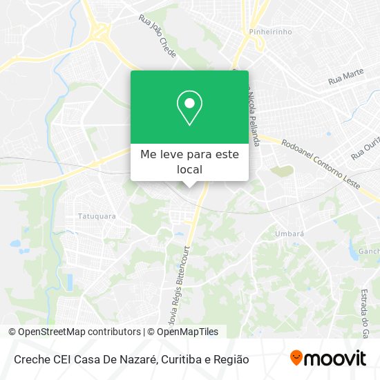 Creche CEI Casa De Nazaré mapa