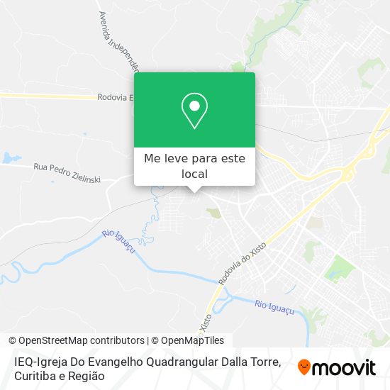 IEQ-Igreja Do Evangelho Quadrangular Dalla Torre mapa