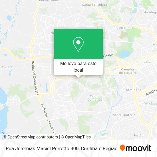 Rua Jeremias Maciel Perretto 300 mapa