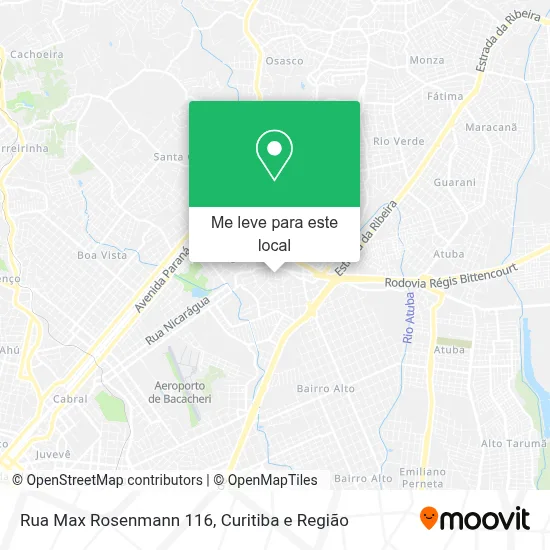 Rua Max Rosenmann 116 mapa