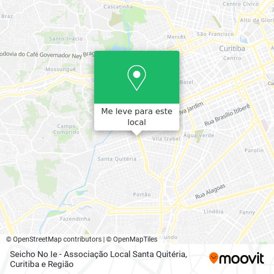 Seicho No Ie - Associação Local Santa Quitéria mapa